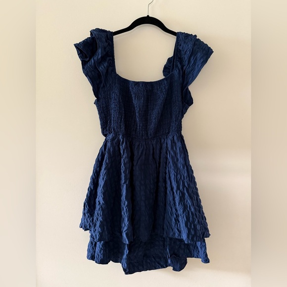 Simply Southern Dark Blue Women’s Dress - Picture 1 of 3